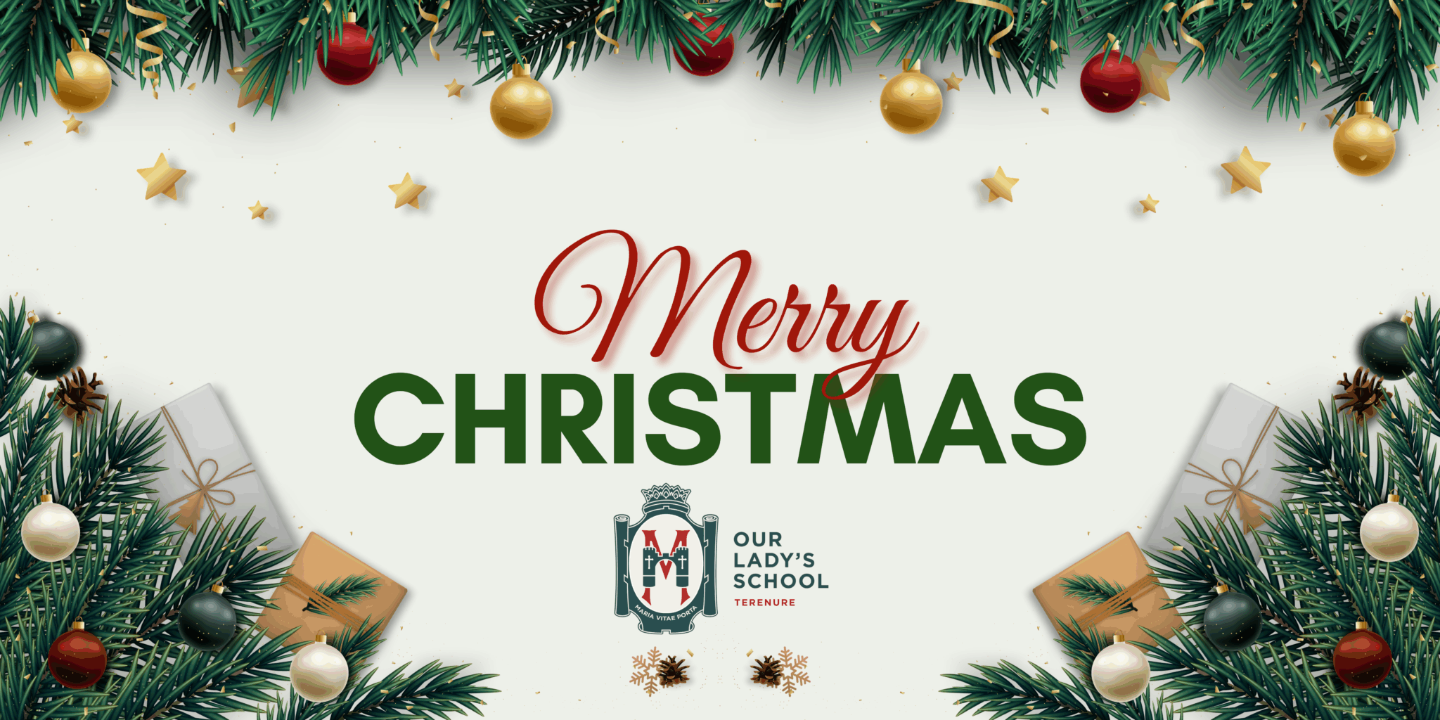 Merry Christmas Banner OLS