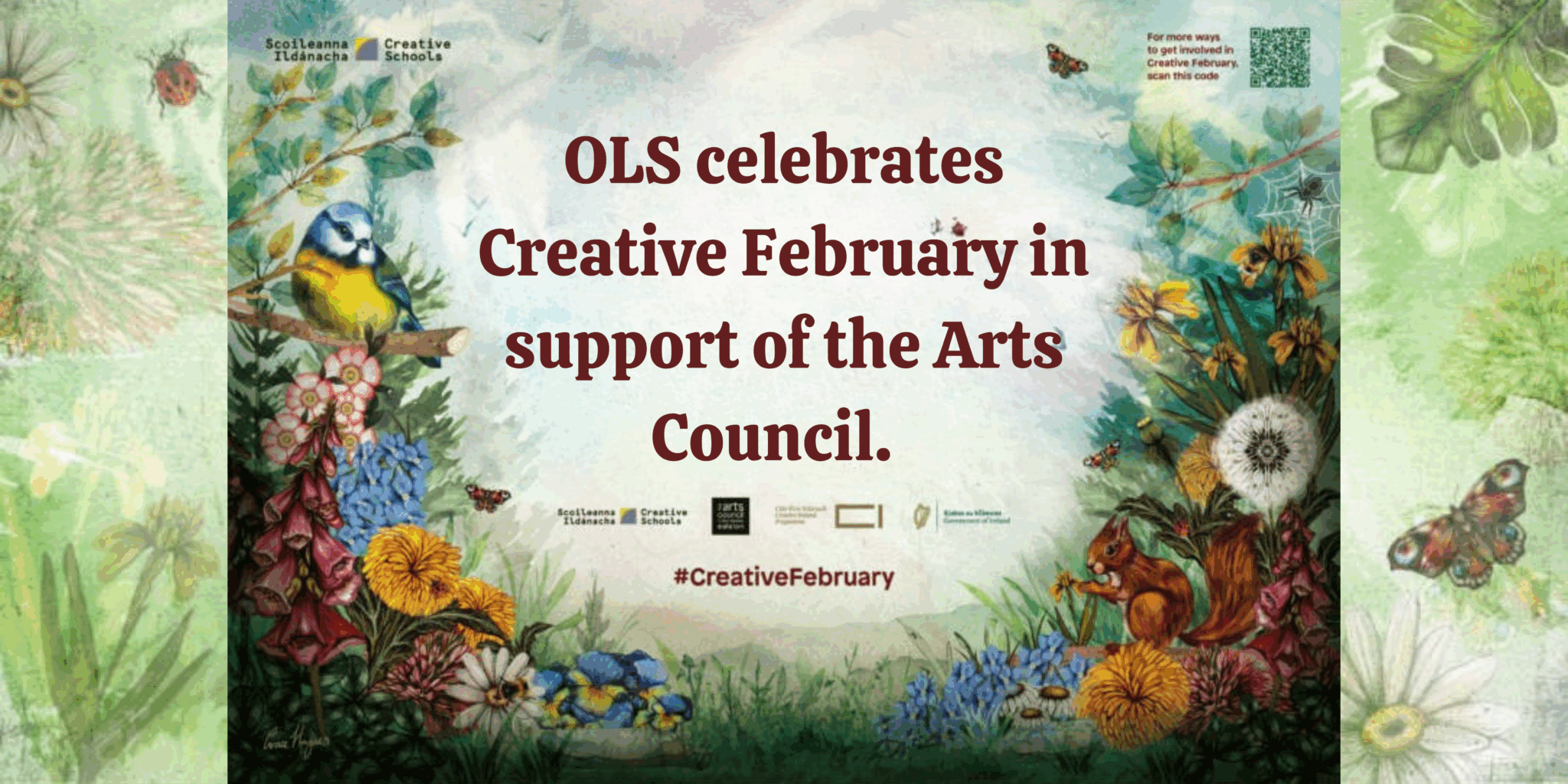 Creative February Banner
